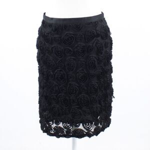 Black sheer floral KATHERINE BARCLAY pencil skirt6